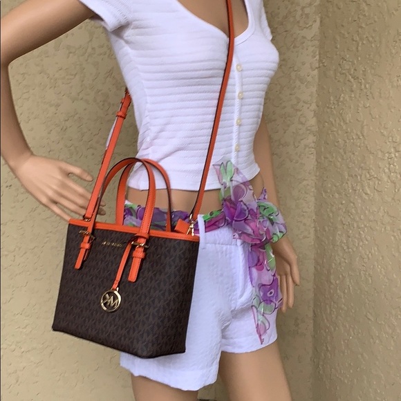 MICHAEL KORS JET SET TRAVEL XS CRYL TZ TOTE - Picture 3 of 16